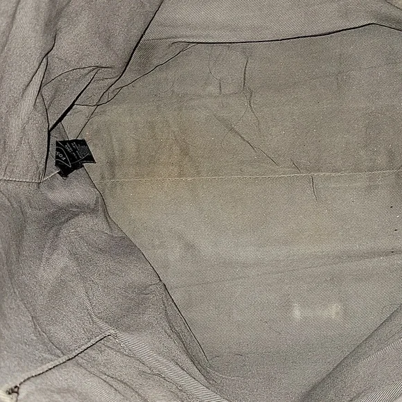 Fossil Blue Leather Tote Shoulder Bag Handbag Purse - Picture 10 of 14